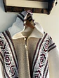 Poncho Coqueado Beige - vignette 2