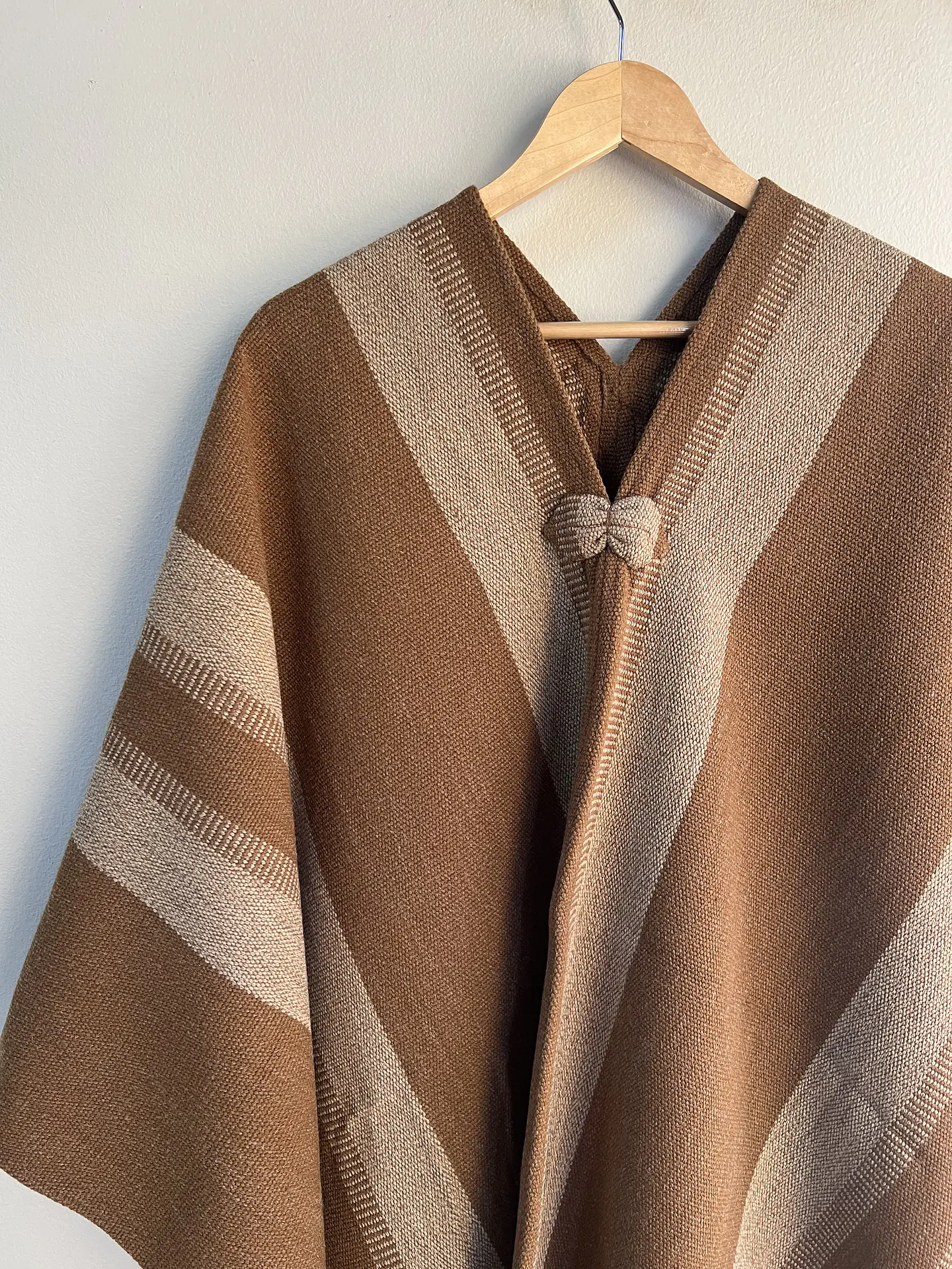 Poncho Exclusivo Café Raya Tradicional 2