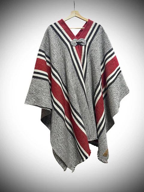 Poncho Tradicional Entre Vias
