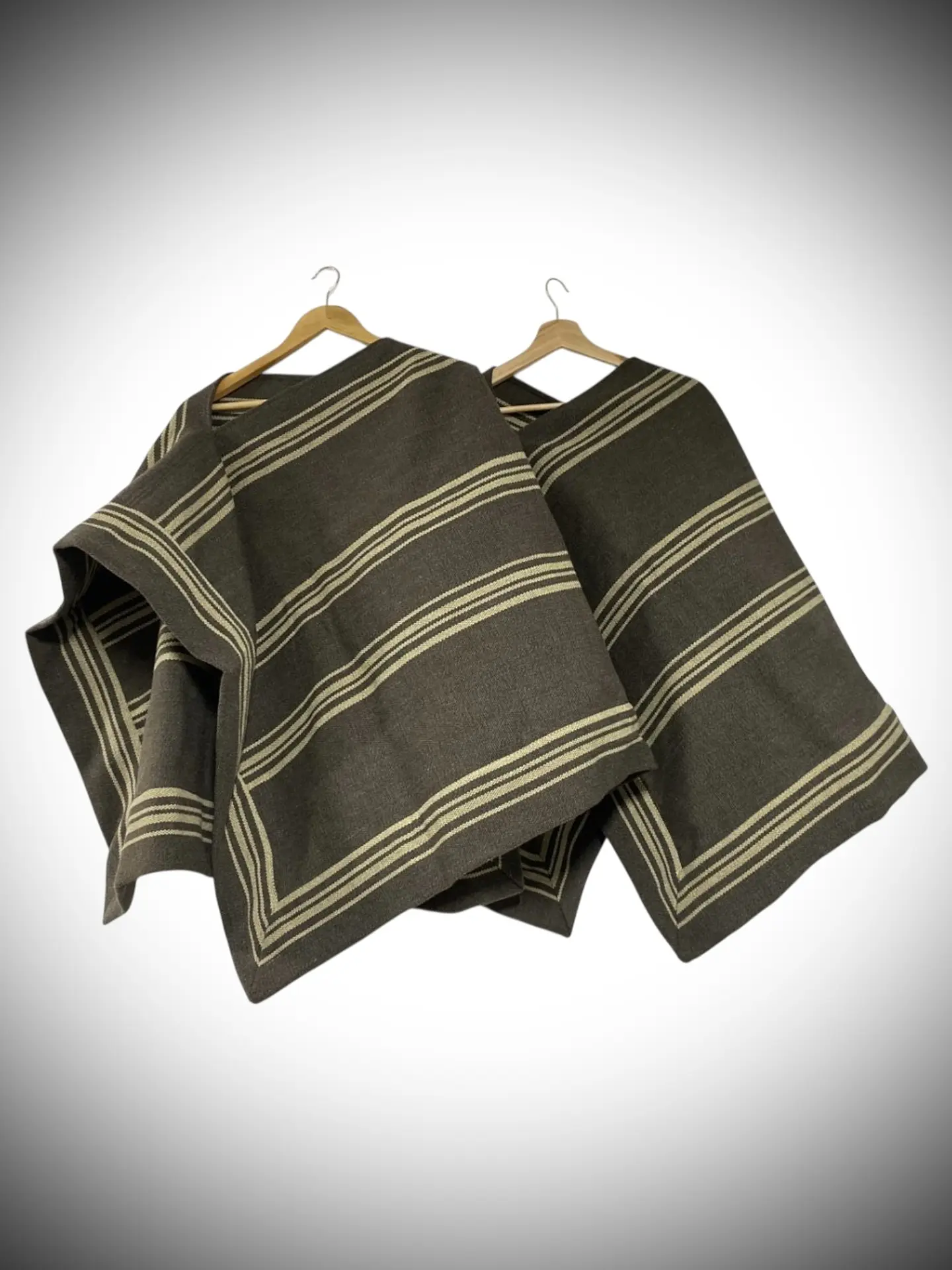 Manta Corralera Lana Gris 1