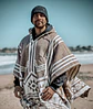 Poncho Telar Invierno Beige  - vignette 2