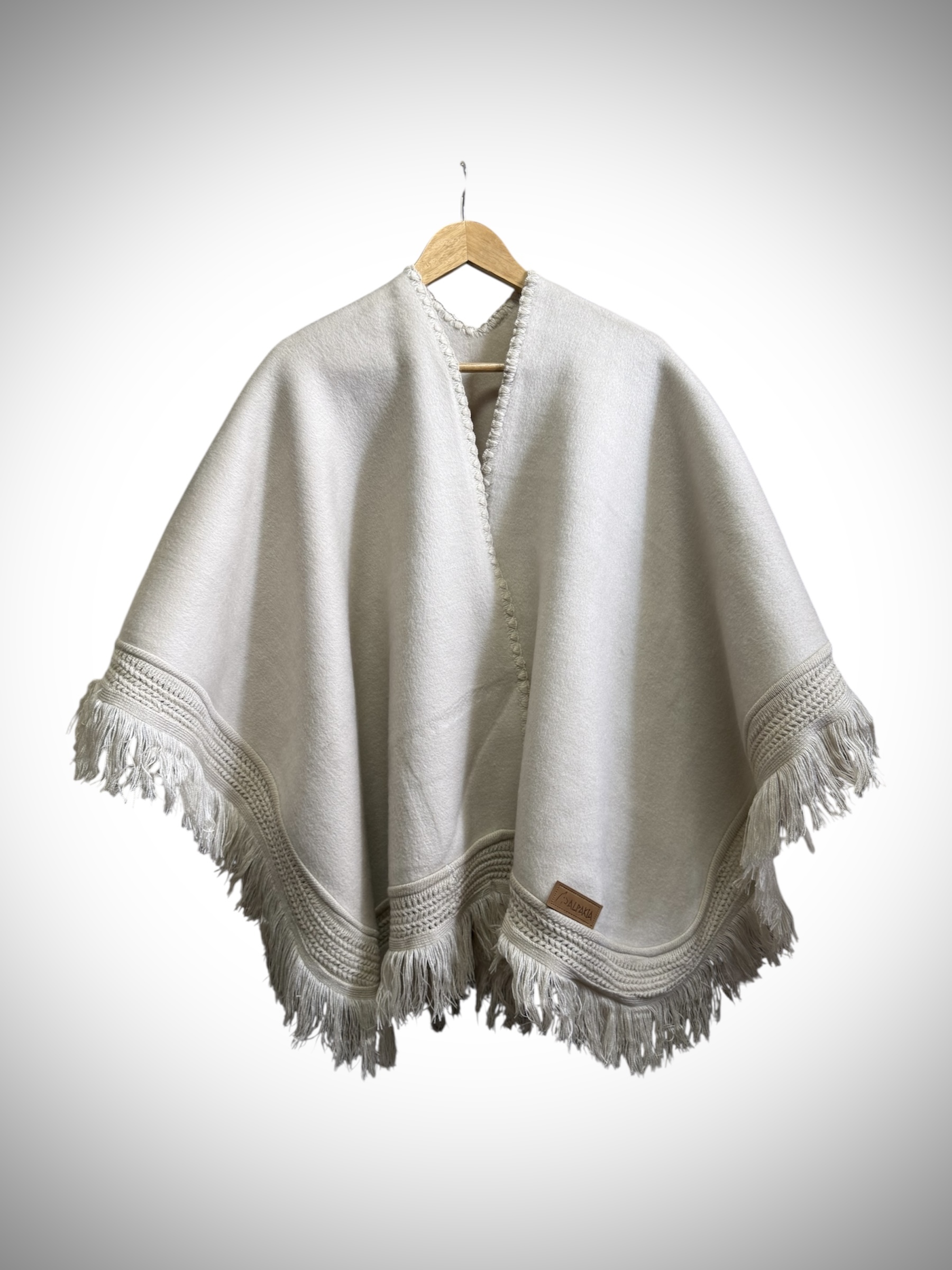 Ruana Alpakia Beige