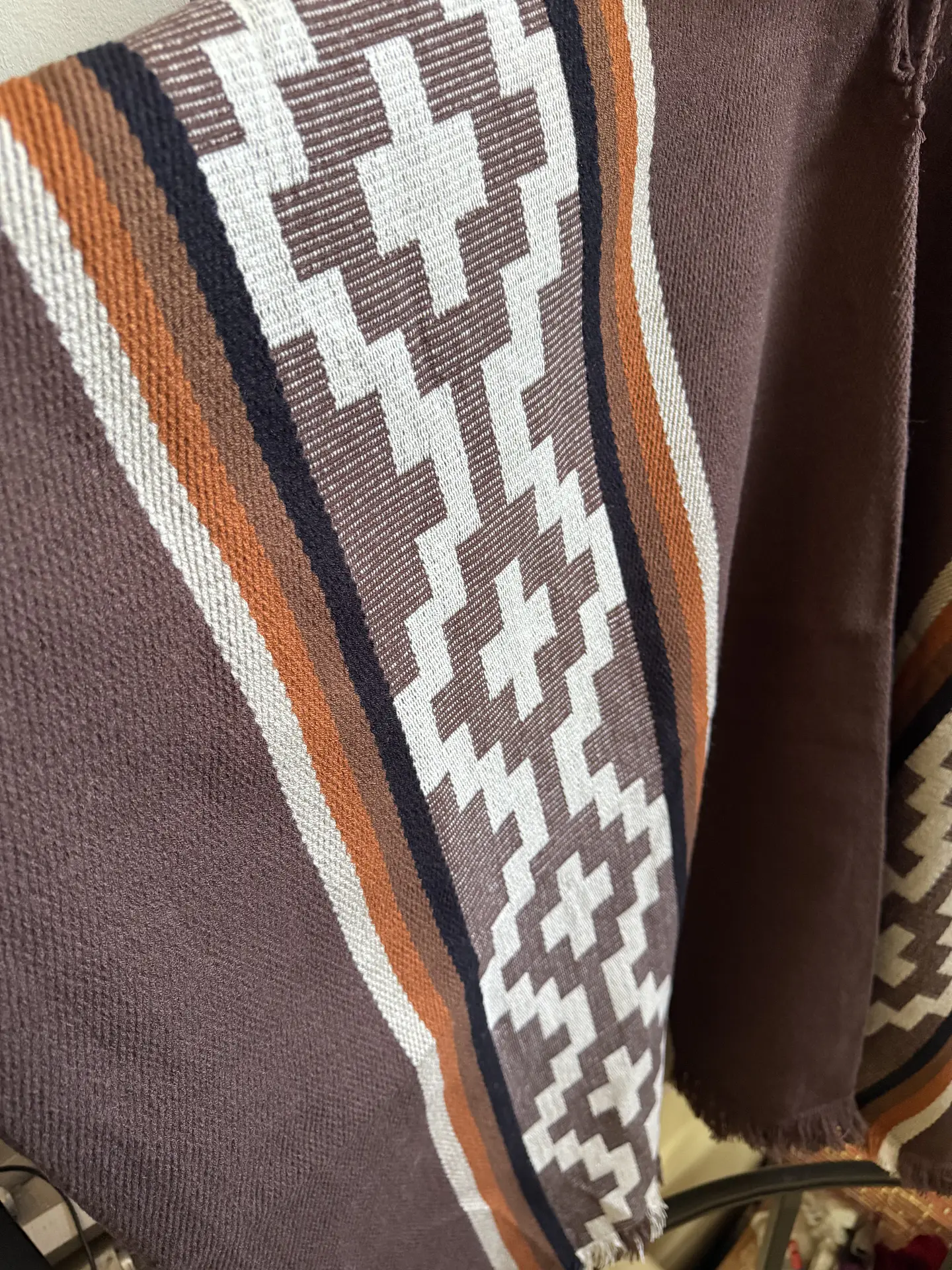 Poncho Araucano Café  2