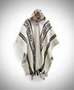 Poncho Capucha Blanco Diseño - thumbnail 1