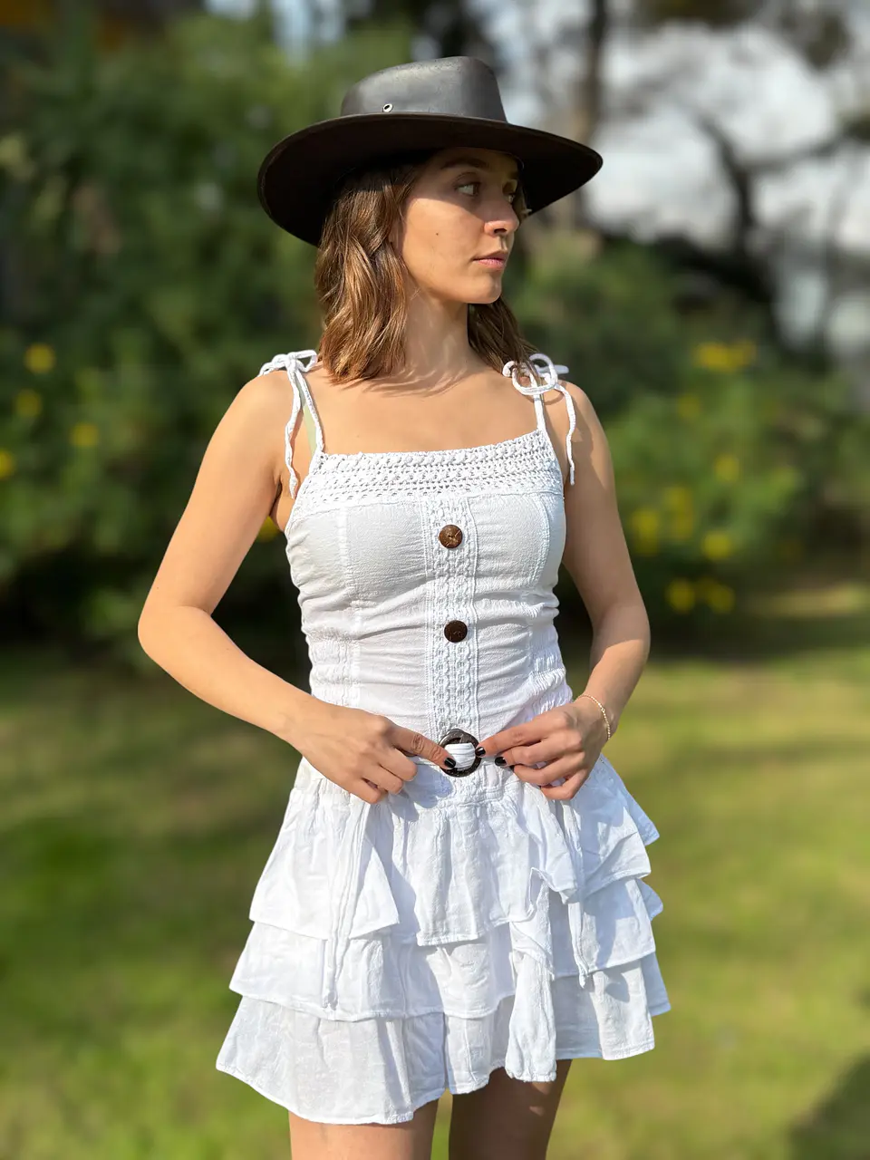 Vestido Corto Algodon Alpakia 3