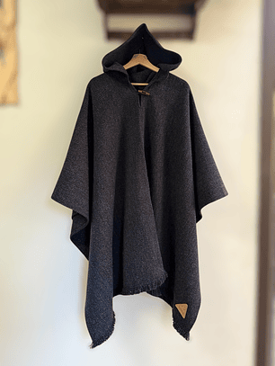 Poncho Golden Premium Marengo Capucha