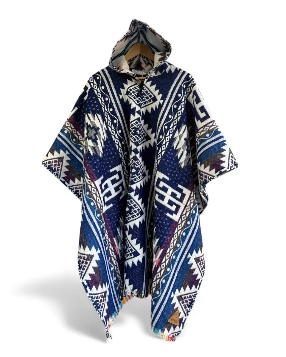 Poncho Fractal Invierno 1