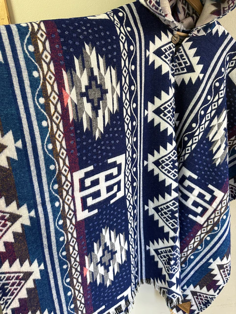 Poncho Fractal Invierno