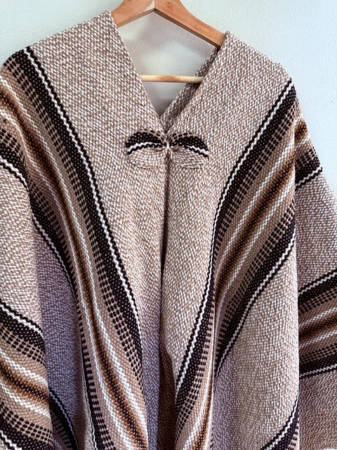 Poncho Tradicional Late Raya