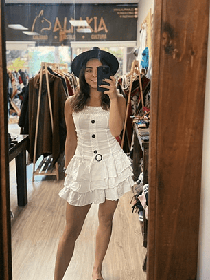 Vestido Corto Giuliana Alpakia