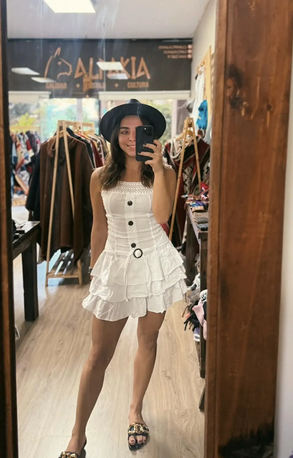 Vestido Corto Algodon Alpakia 2