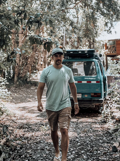 Polera Alpakia Celeste