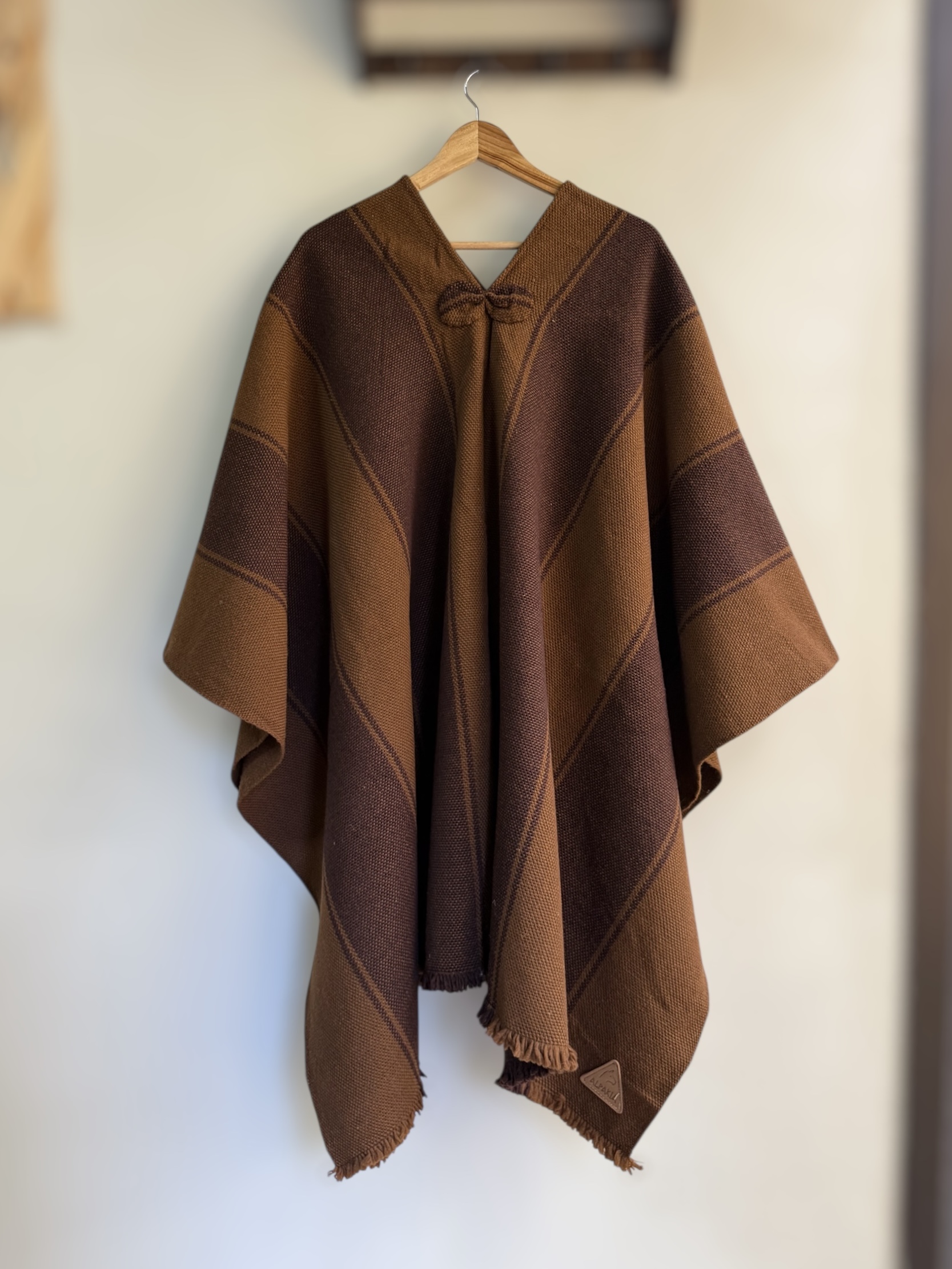 Poncho Tradicional Café