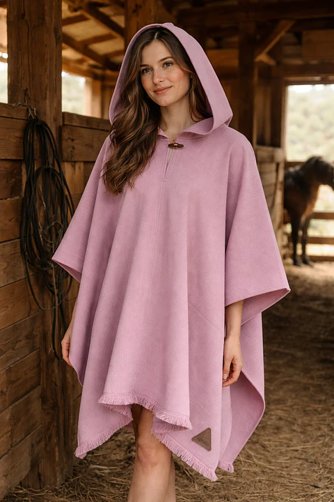 Poncho Exclusivos Palo Rosa