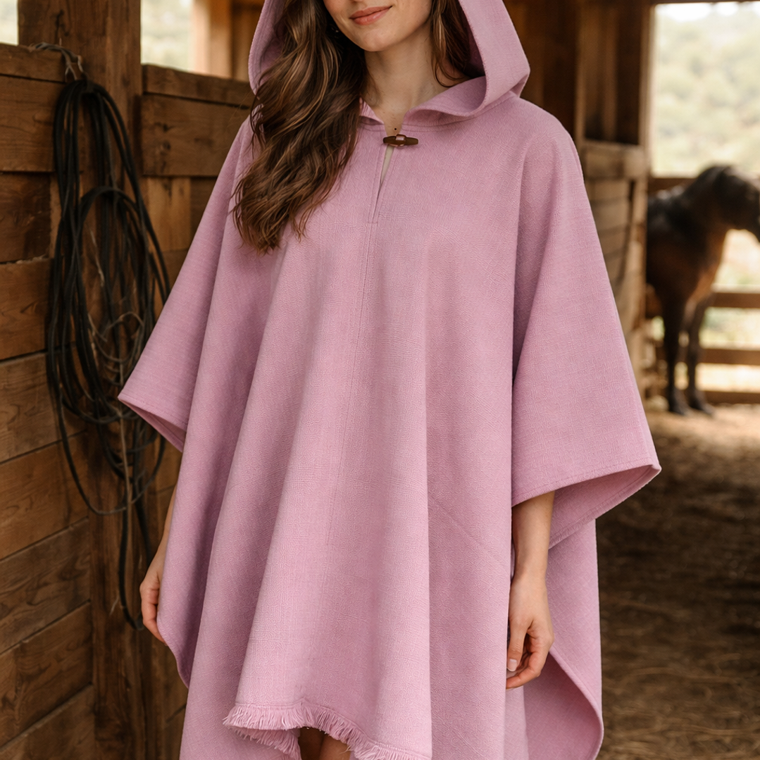 Poncho Exclusivos Palo Rosa 2