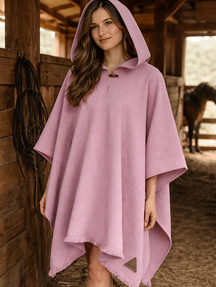 Poncho Exclusivos Palo Rosa