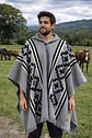 Poncho Araucano Gris - vignette 2