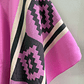 Poncho Araucano Rosa - Miniatura 4