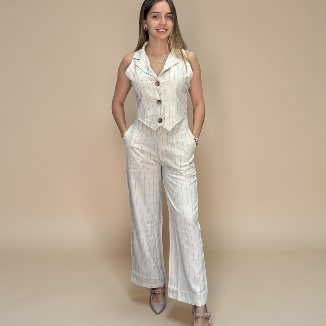 Conjunto Lino Cafe 1