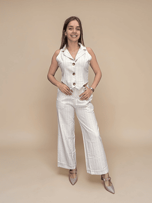 Conjunto Lino Celeste