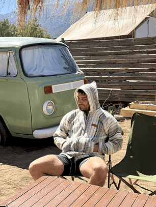 Poleron Alpakia Blanco