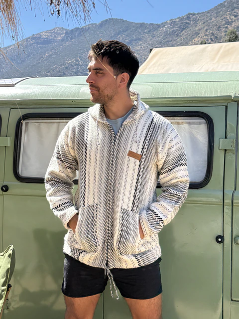 Poleron Alpakia Blanco