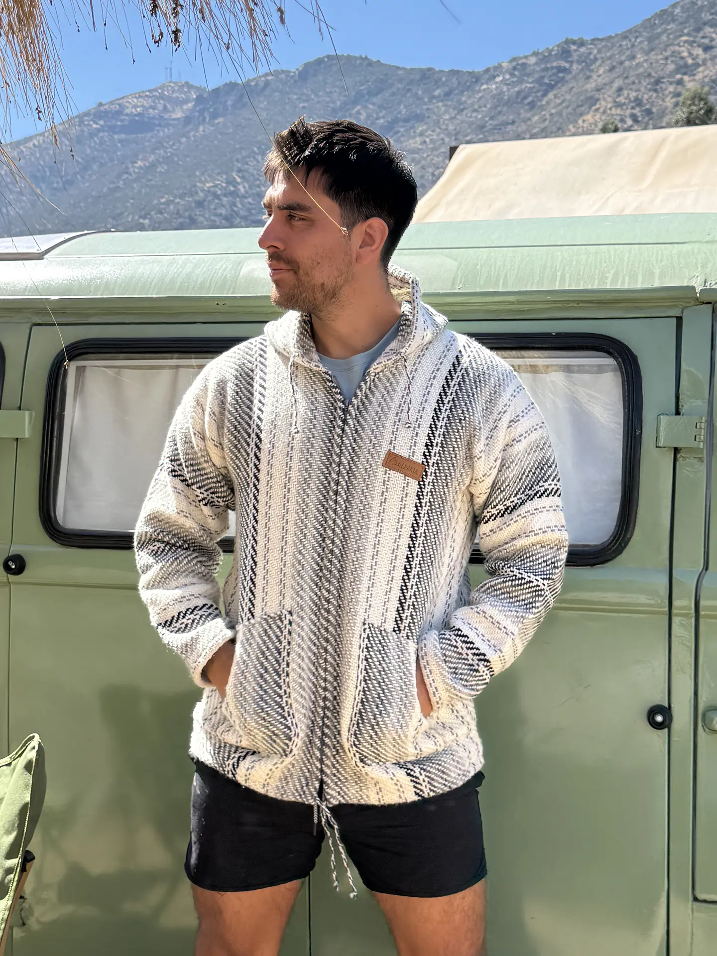 Poleron Alpakia Blanco 1