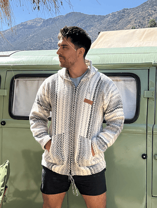 Poleron Alpakia Blanco