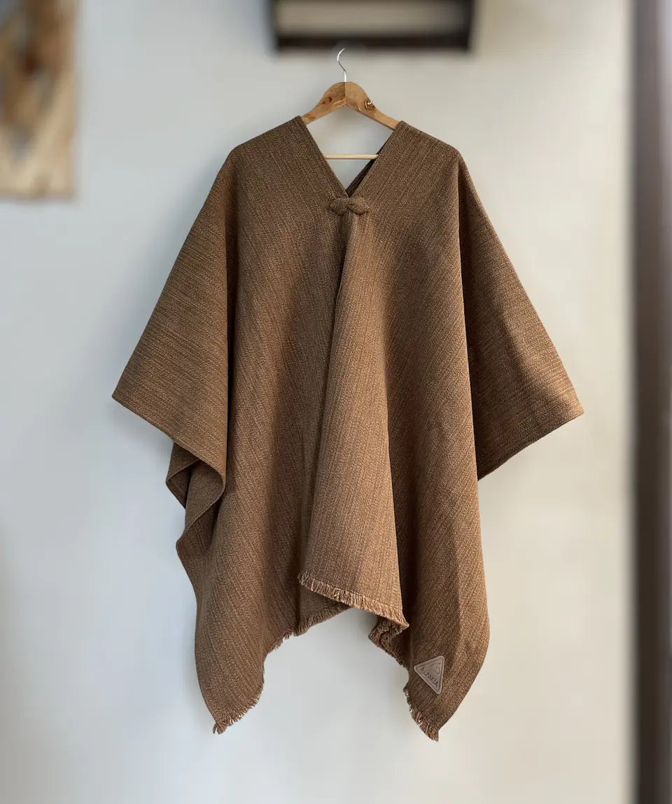 Poncho Exclusivo Tradicional Vicuña 1