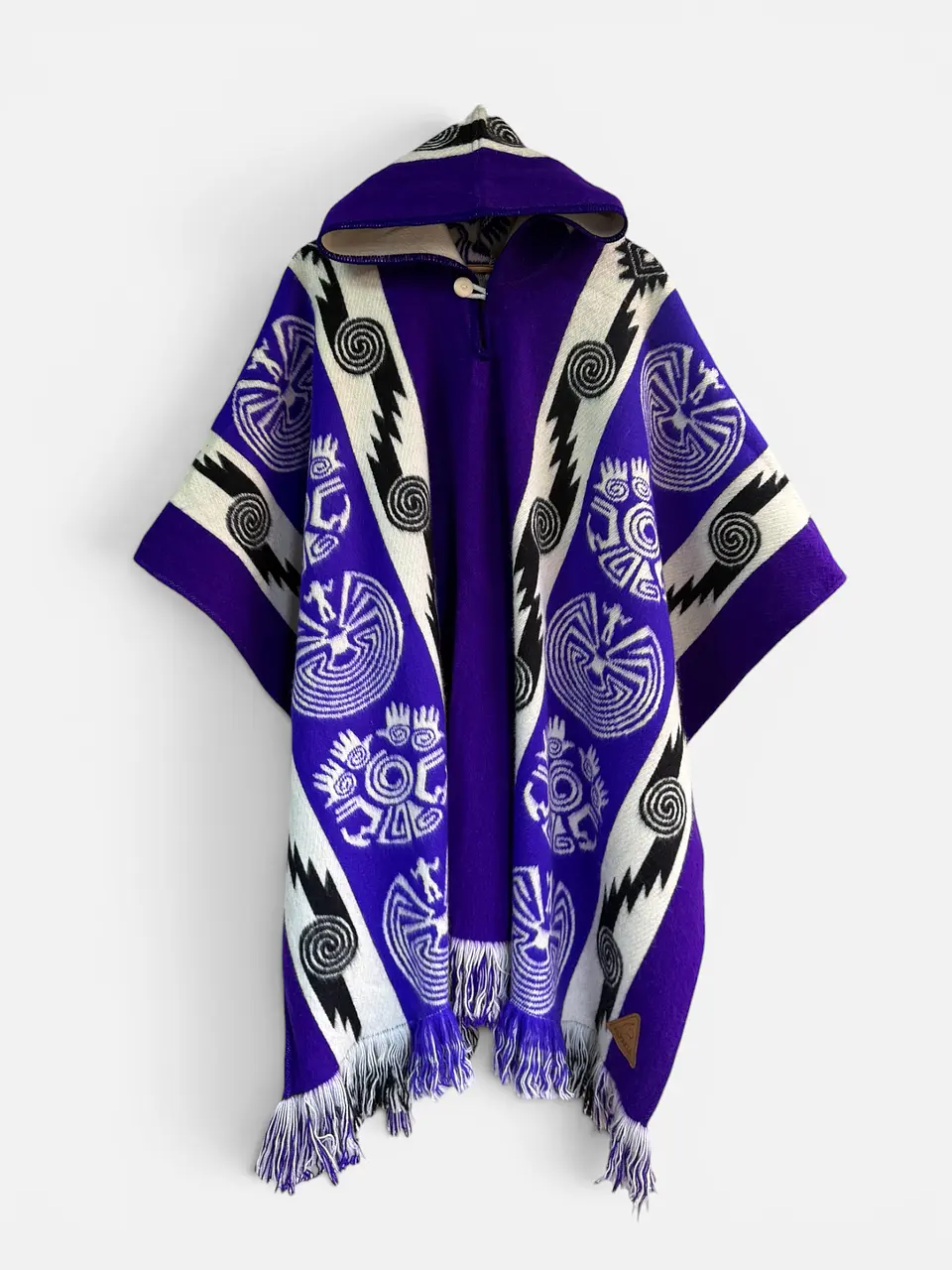 Poncho Tribal Purpura 1
