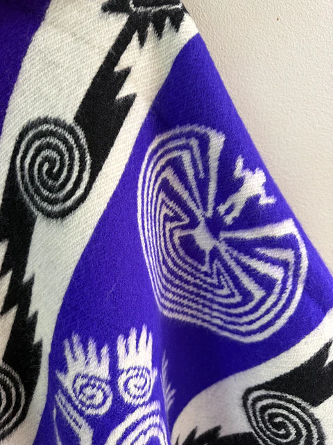 Poncho Tribal Purpura