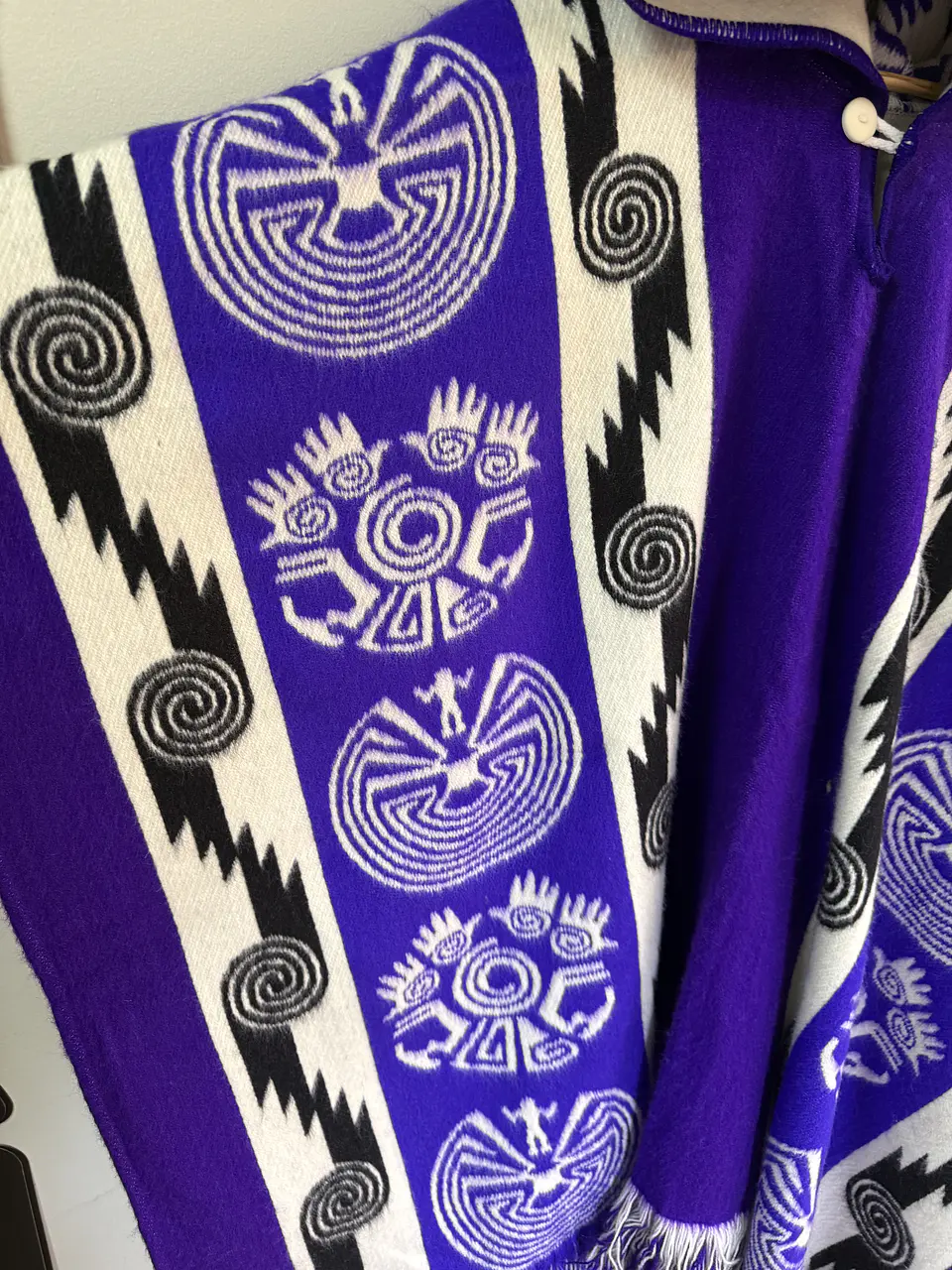 Poncho Tribal Purpura 4