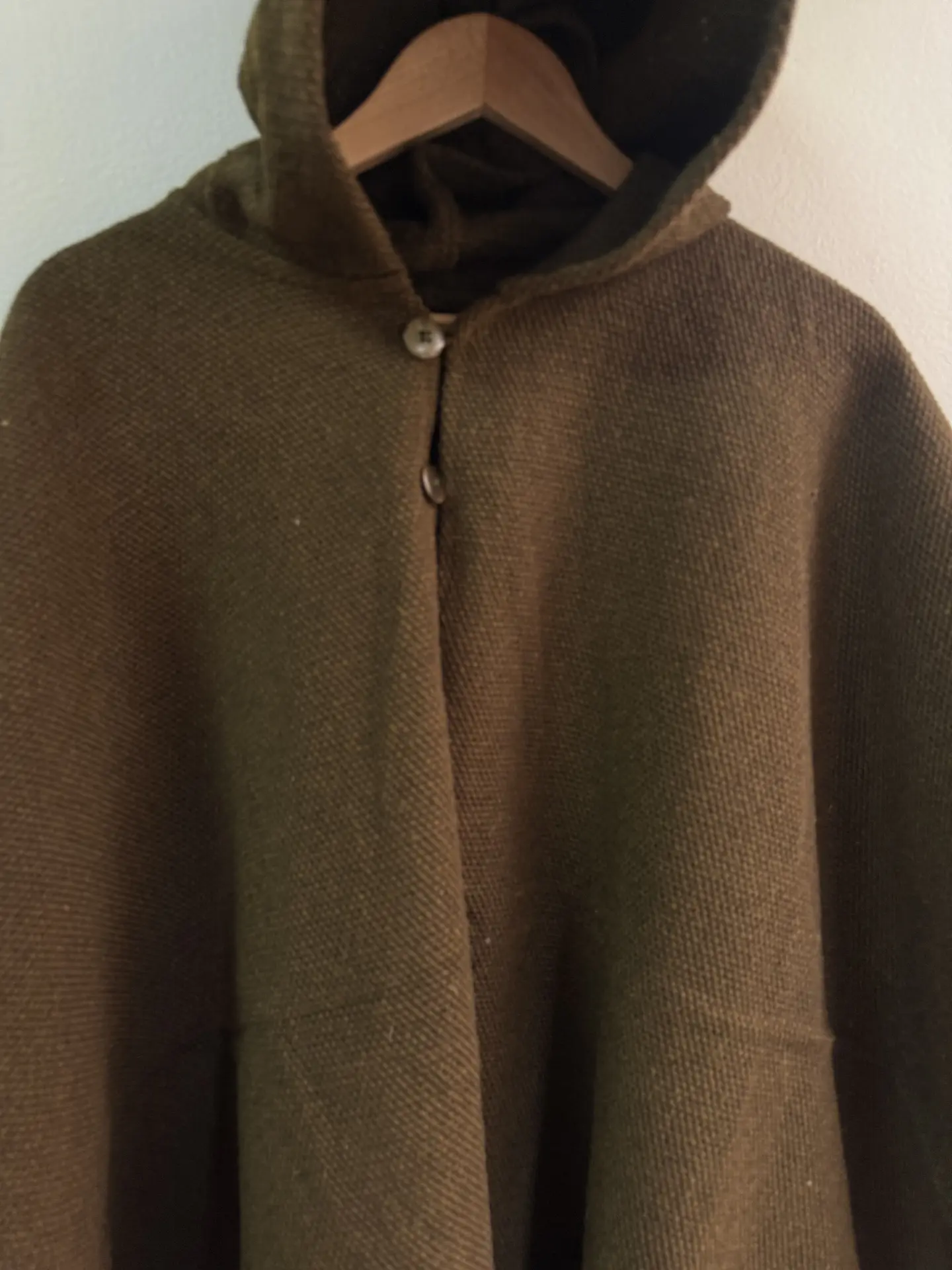 Poncho Premium Verde Musgo 4