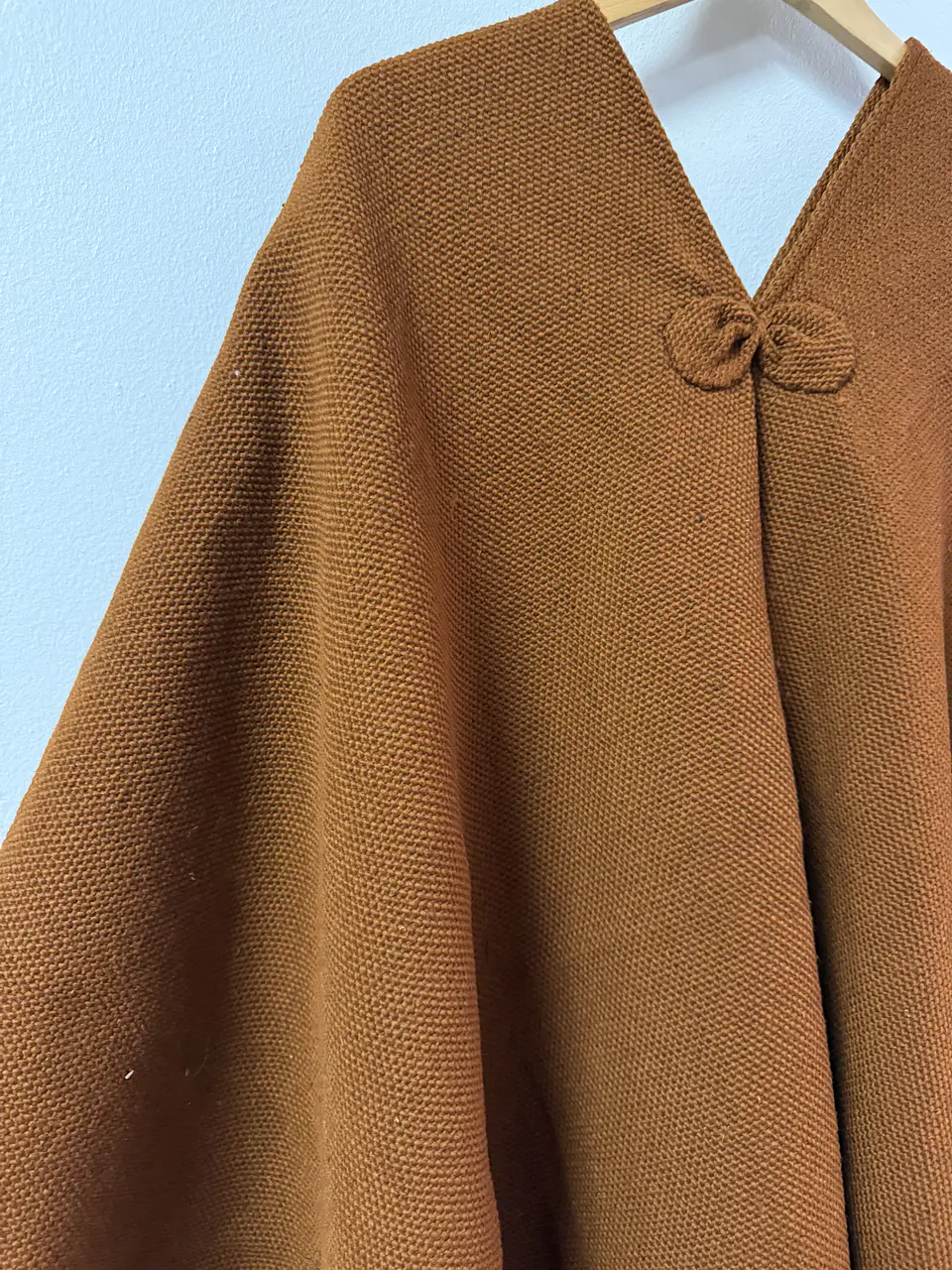 Poncho Premium Tradicional Terracota 3