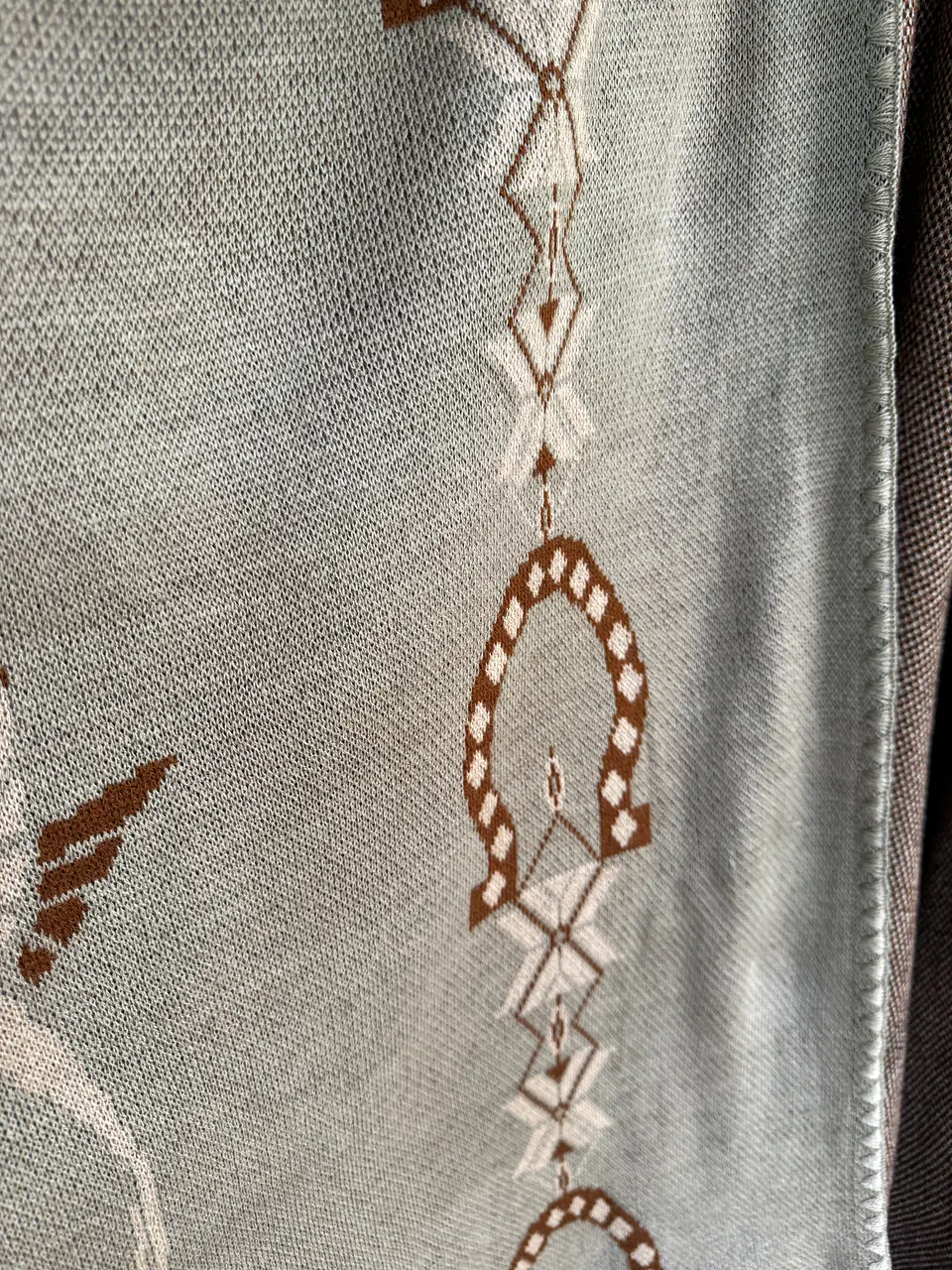 Ruana Chilena Beige 3