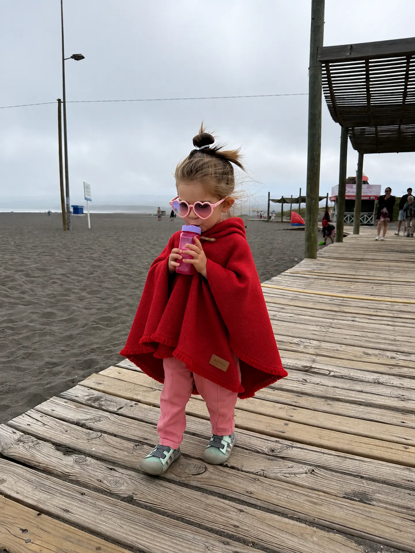 Poncho Niño/a Rojo 3