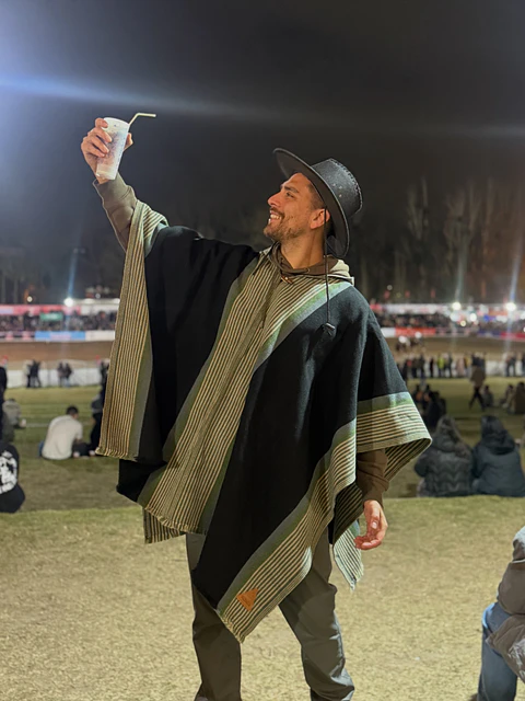 Poncho Exclusivo Olivo