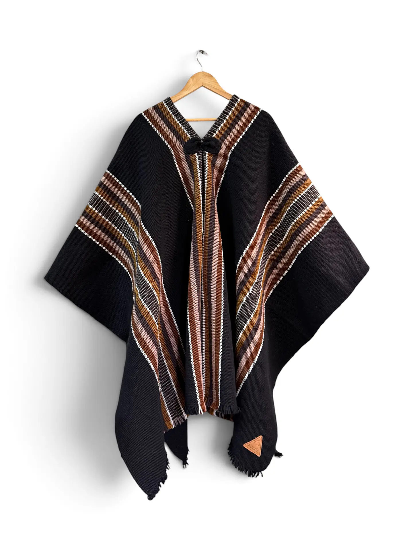 Poncho Tradicional Premium Tierra Pampa 1