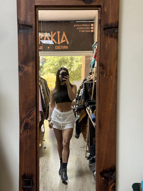 Short falda Alpakia