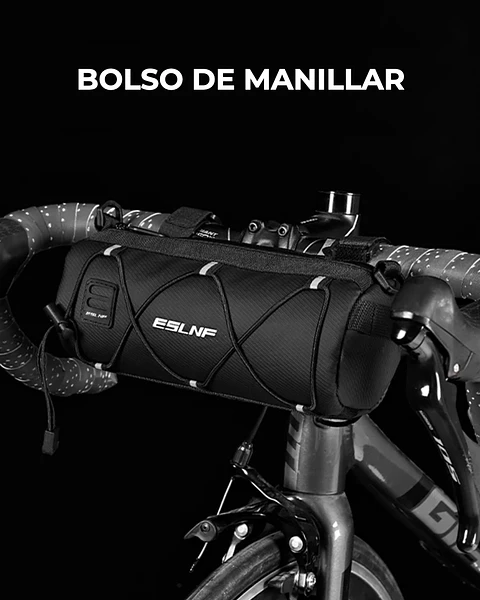 Bolso de Manillar ESLNF Impermeable para Bicicleta