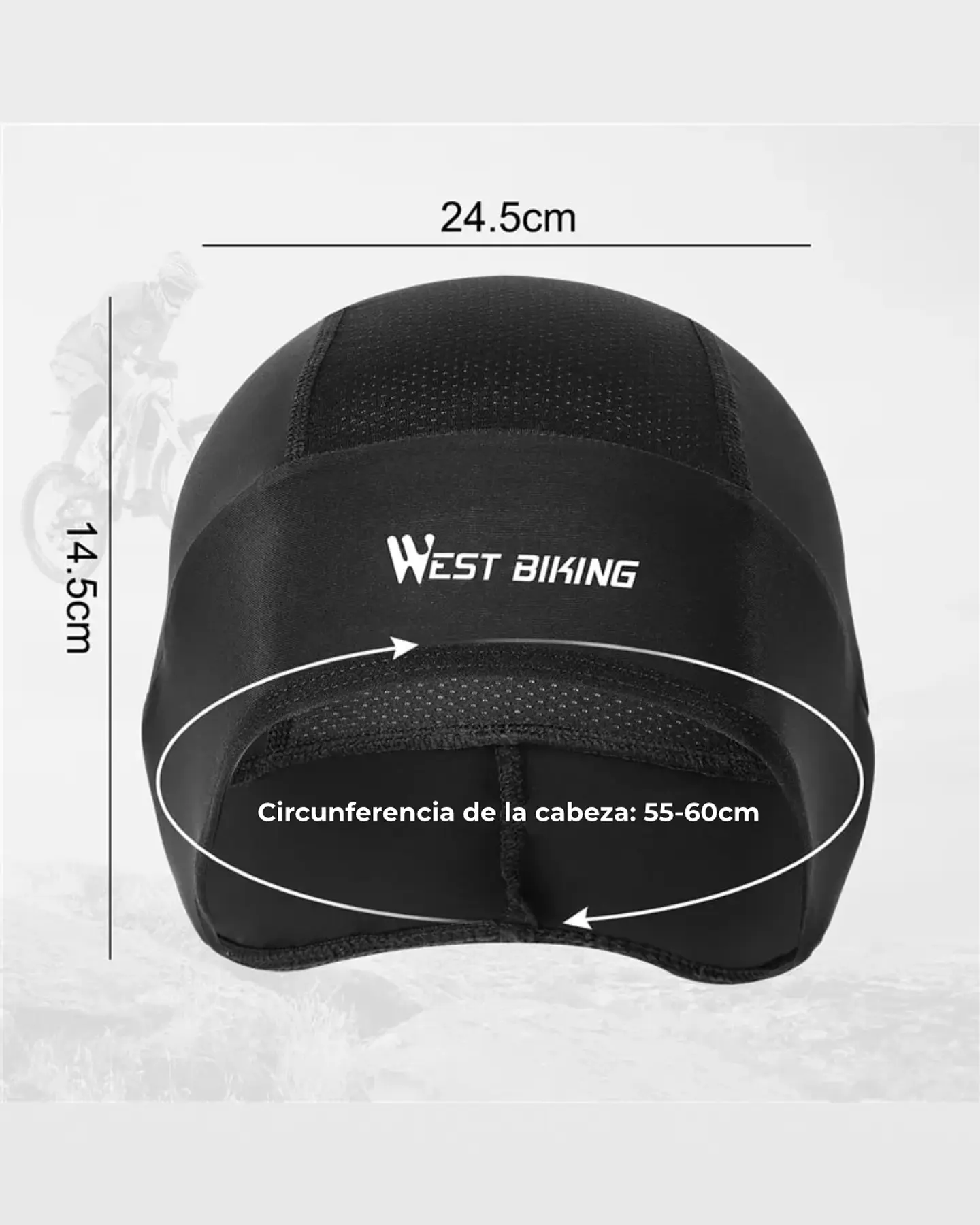 Gorro secado rápido West Biking  2