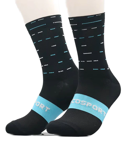 Calcetines ciclismo negros GLCOSPORT