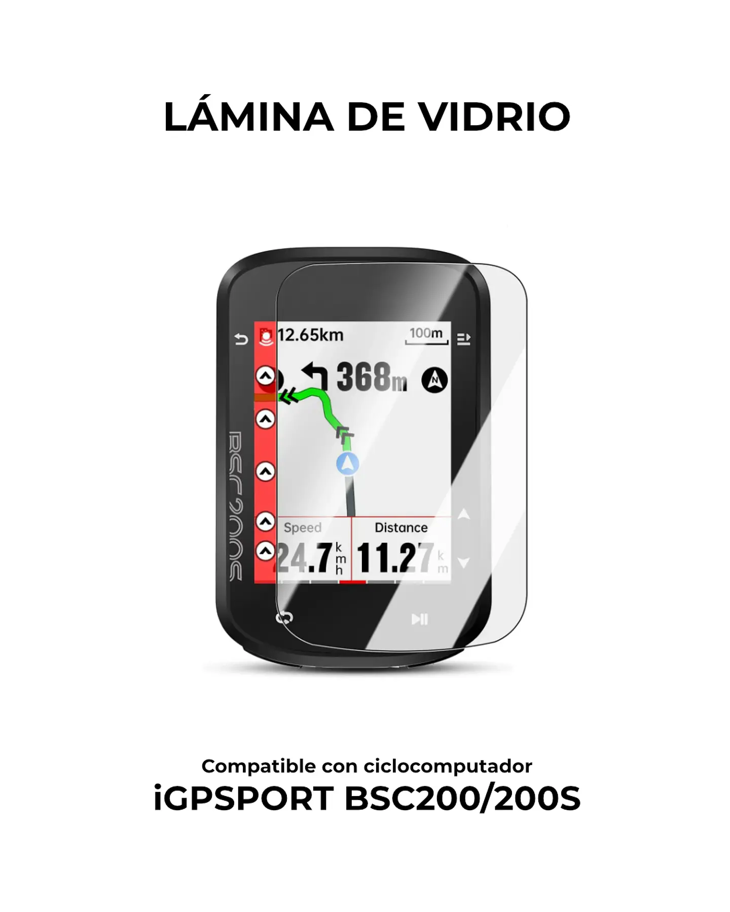 Vidrio templado iGPSPORT BSC200 / 200S 1