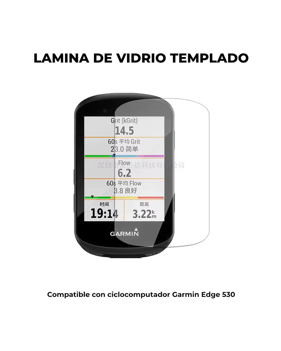 Vidrio templado Garmin Edge 530 1