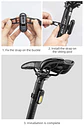 Luz Trasera LED Recargable USB para Bicicleta - Miniatura 2