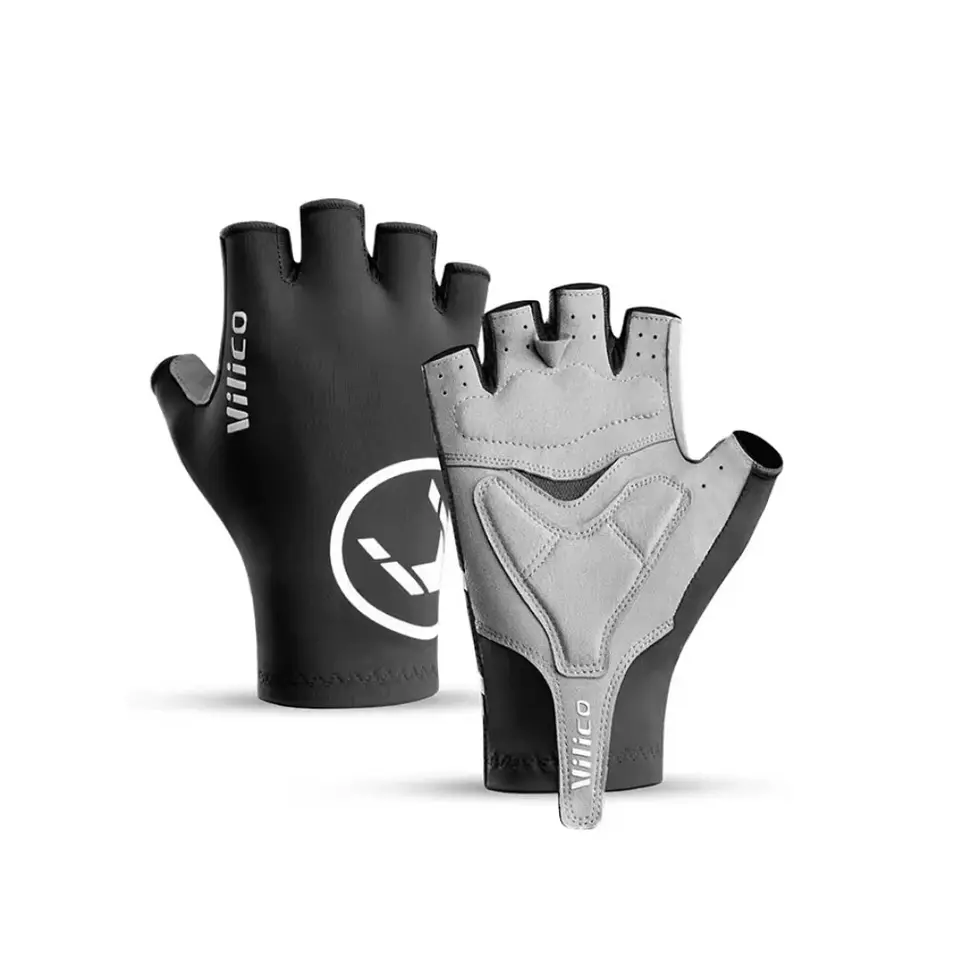 Guantes Cortos de Ciclismo Vilico Transpirables con Acolchado 1