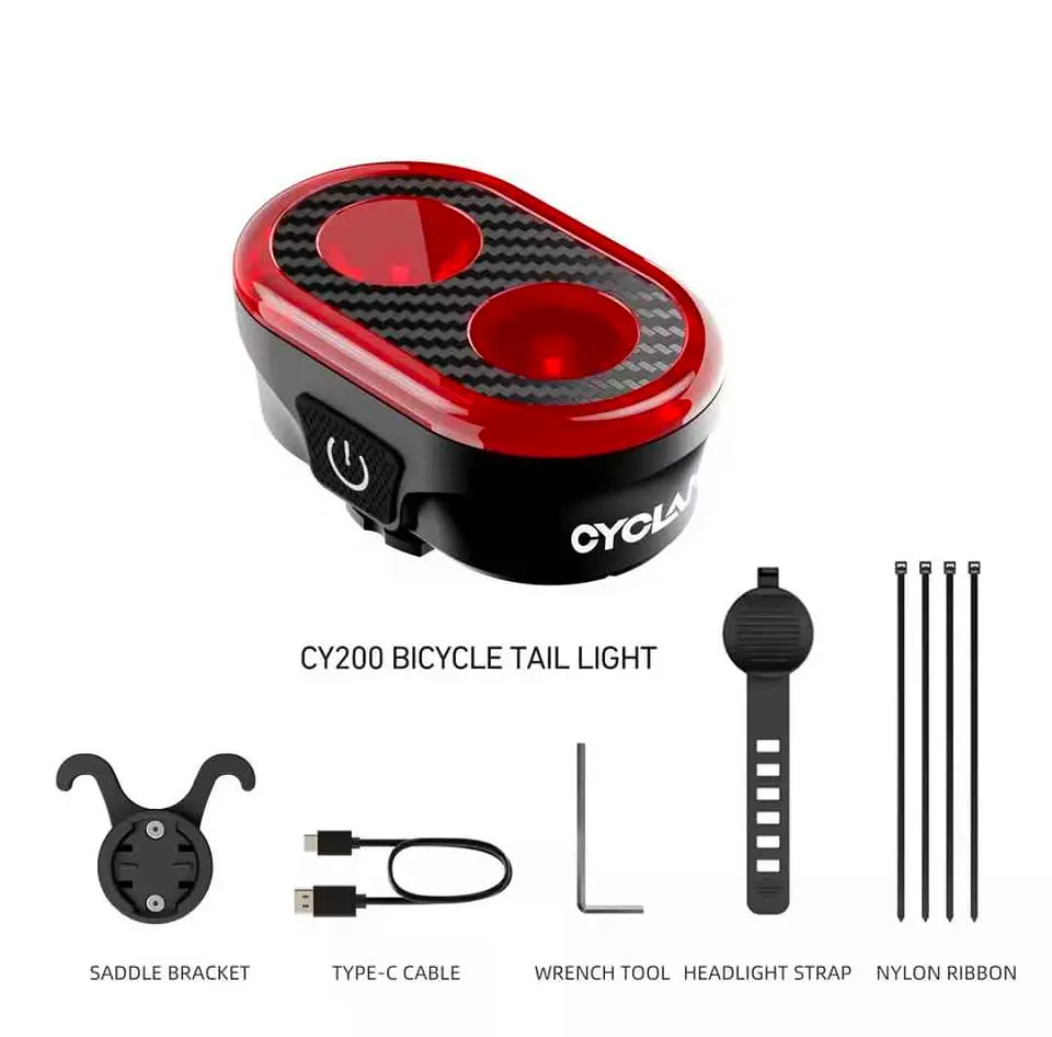 Luz Trasera para Bicicleta Cyclami CY200 1
