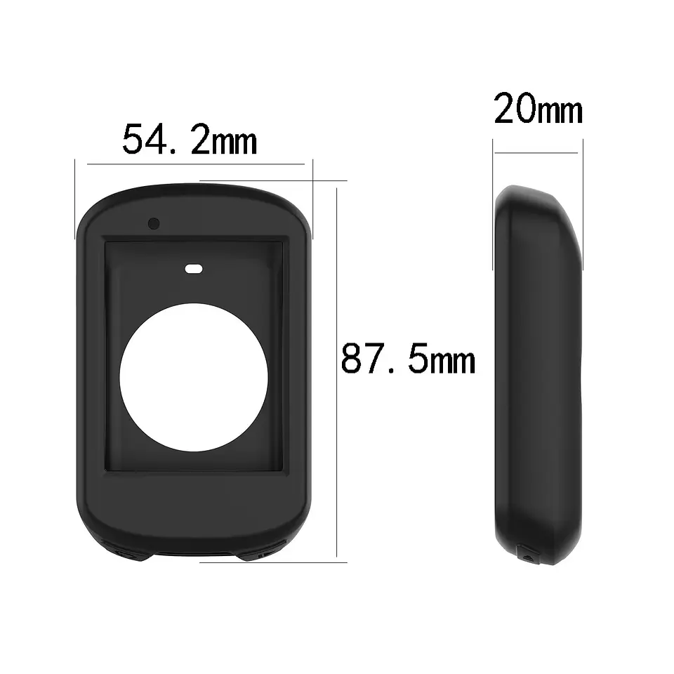 Funda + Lamina de vidrio templado Garmin Edge 530 3