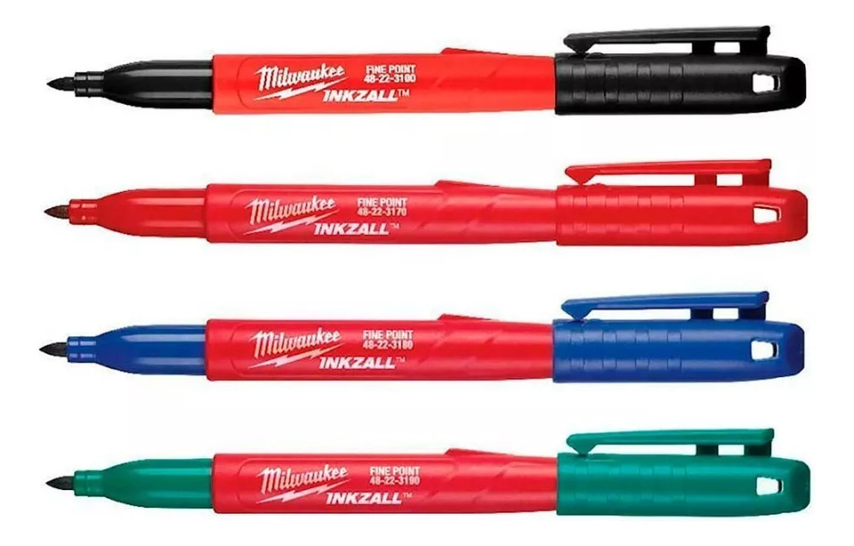 Milwaukee Rotulador Permanente Pack 4 Unidades Color 3