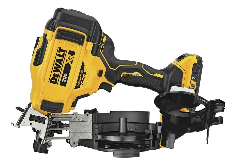 Clavadora De Techos Dewalt Dcn45rnd1 20v Xr 15 Grados 3